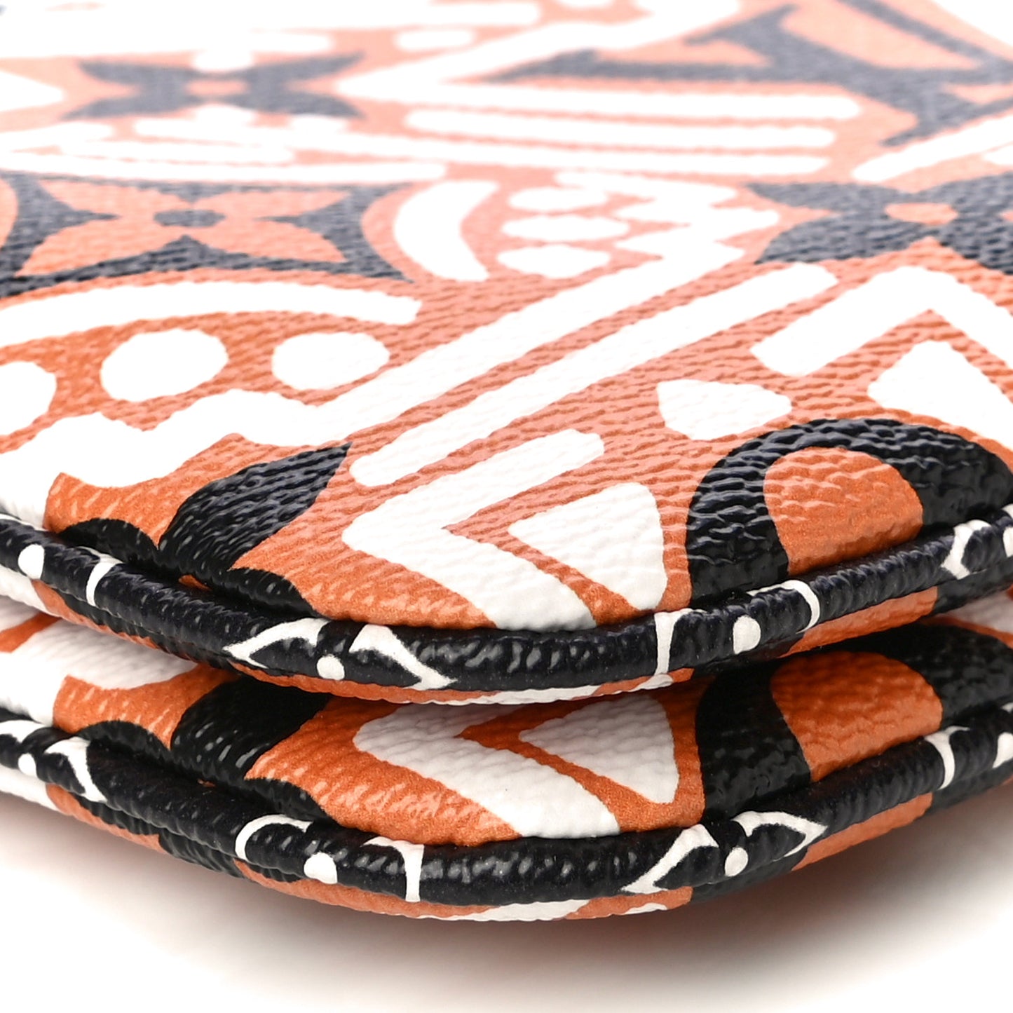 Monogram Giant Crafty Double Zip Pochette Creme Caramel
