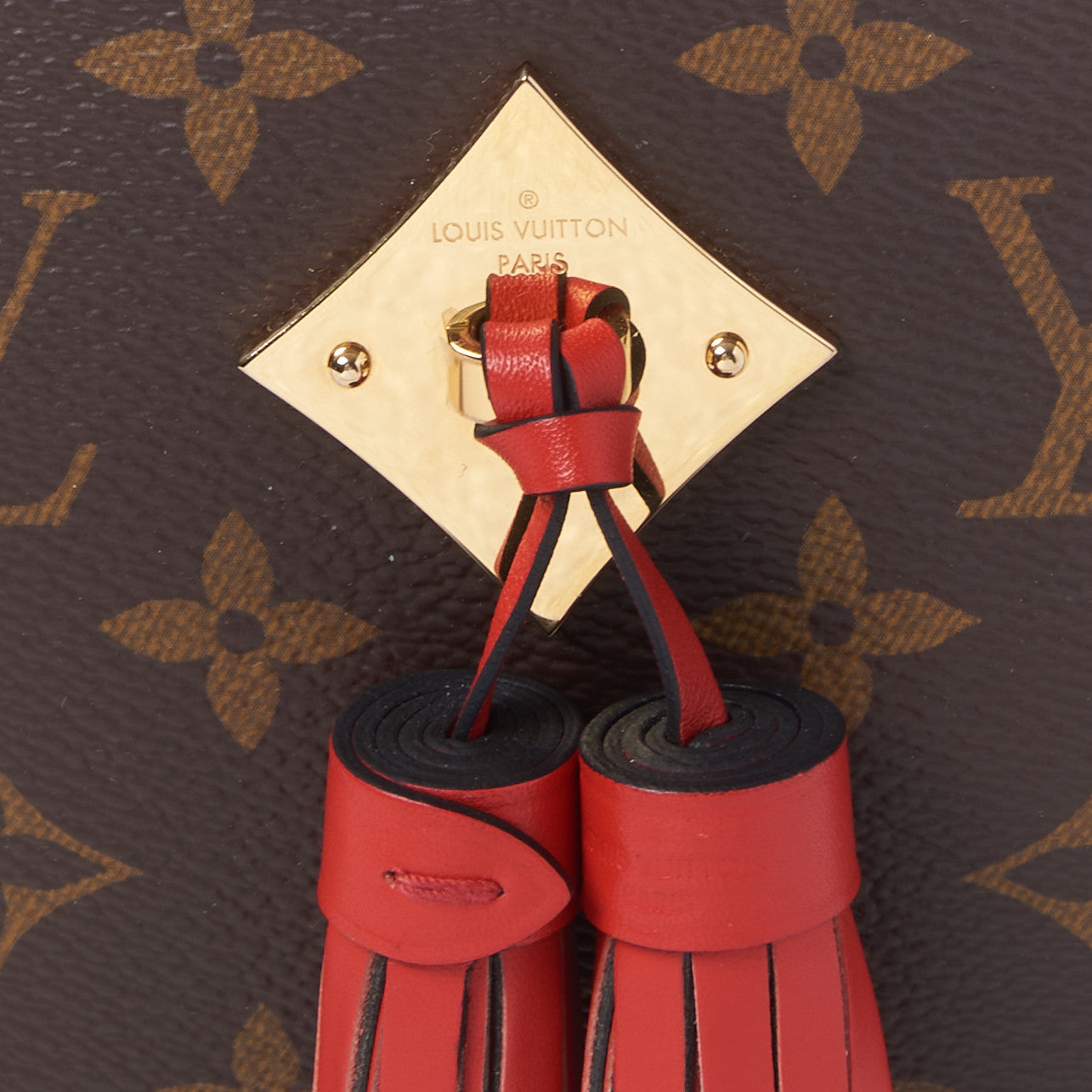 Louis Vuitton Monogram Saintonge Coquelicot 7 of 9
