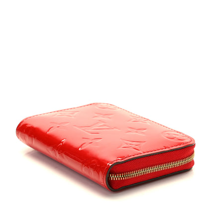 Louis Vuitton Vernis Zippy Coin Purse Cherry 5 of 9
