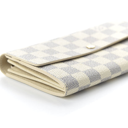 Louis Vuitton Damier Azur Sarah Wallet 6 of 11