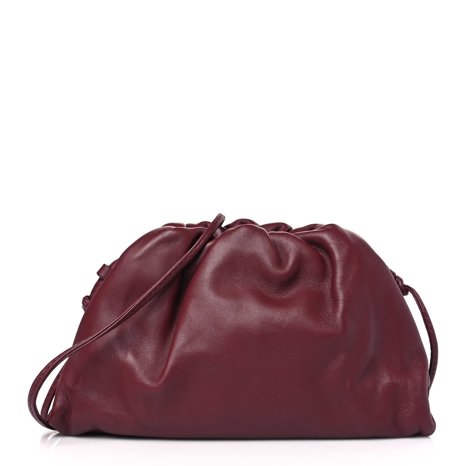 Bottega Veneta Butter Calfskin The Mini Pouch Bordeaux 1 of 8