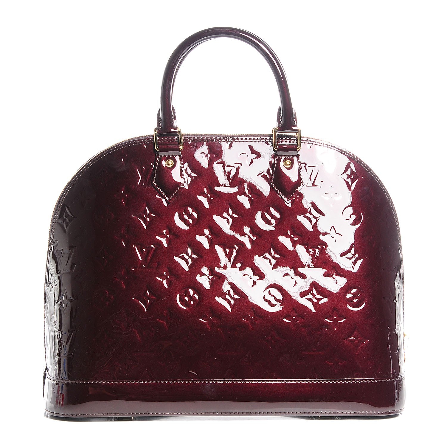 Louis Vuitton Vernis Alma MM Amarante 1 of 7