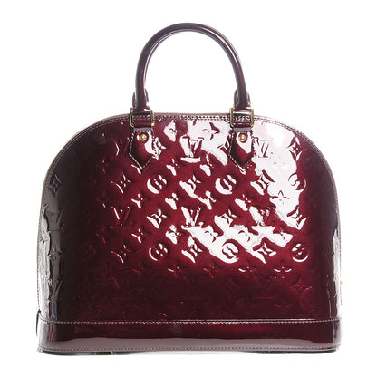 Louis Vuitton Vernis Alma MM Amarante 1 of 7