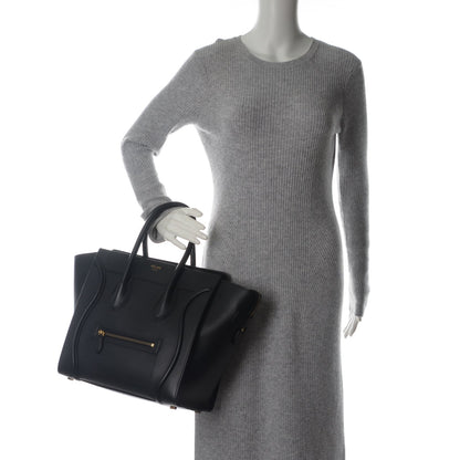 Celine Smooth Calfskin Mini Luggage Black 2 of 6
