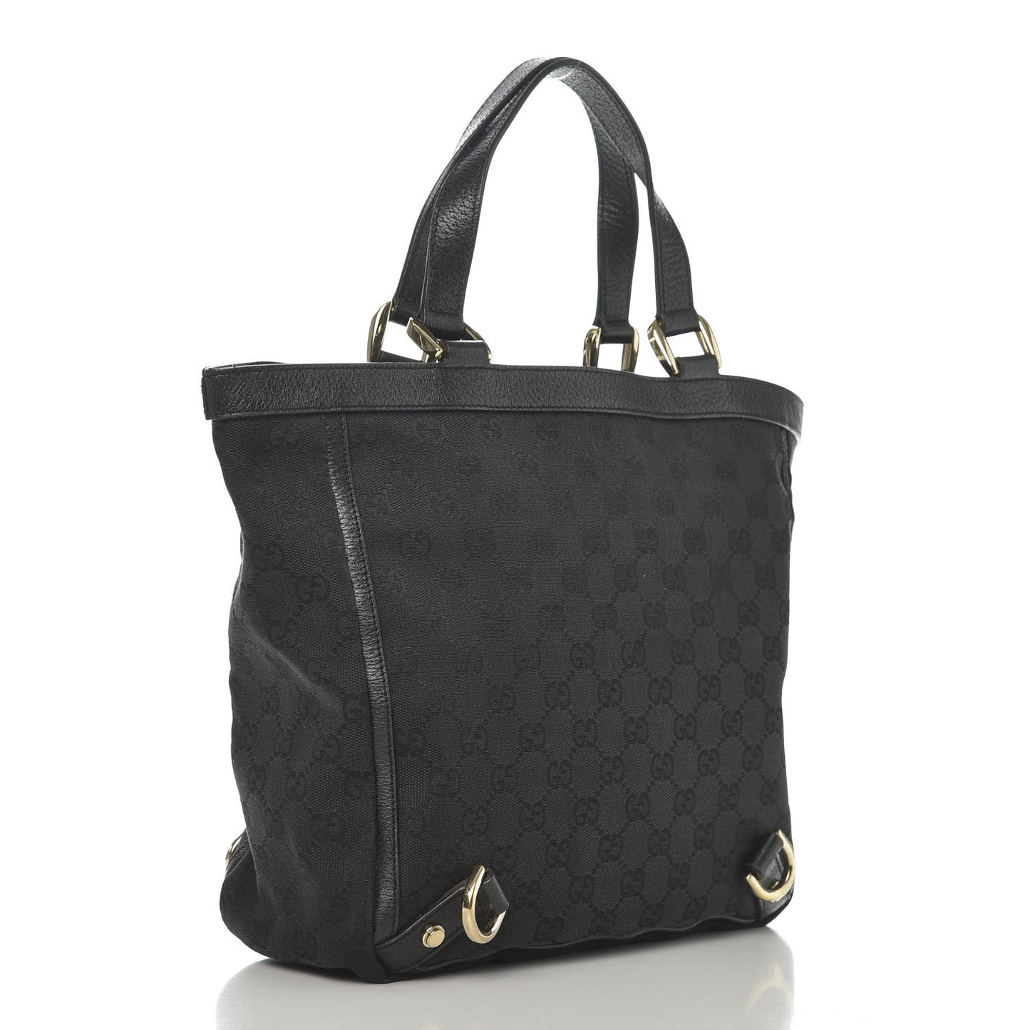Monogram Small Abbey Tote Black