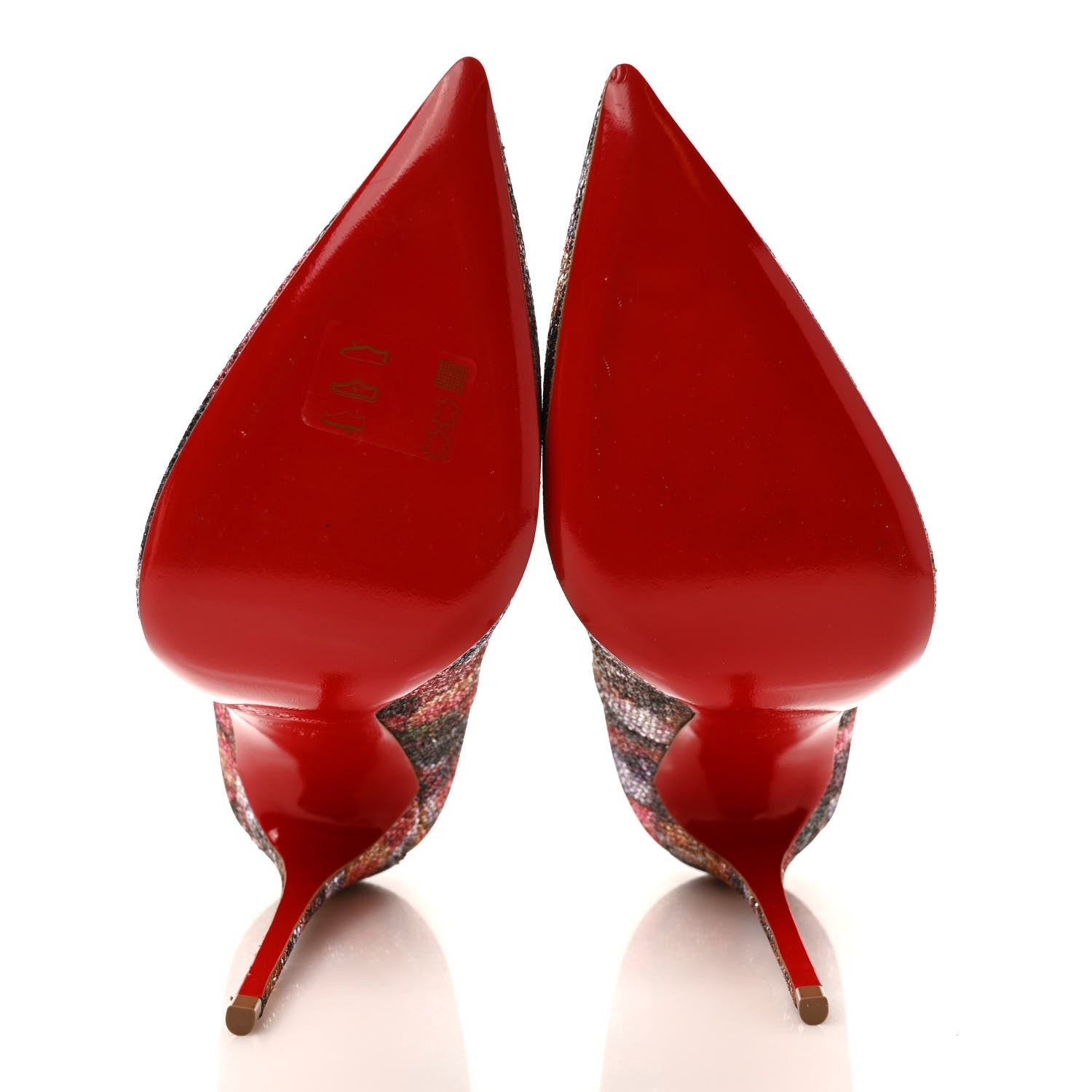 Christian Louboutin Glitter So Kate 120 Pumps 37 Plume 5 of 8