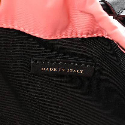 Burberry Nylon Medium Rucksack Backpack Bright Coral Pink 7 of 11