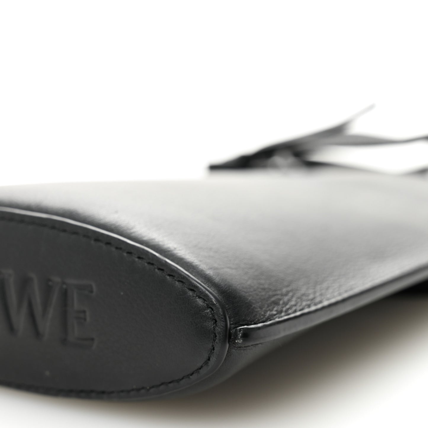 Smooth Calfskin Dice Pocket Black