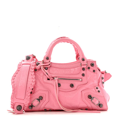 Balenciaga Agneau Arena Neo Cagole Handbag XS Sweet Pink 1 of 15