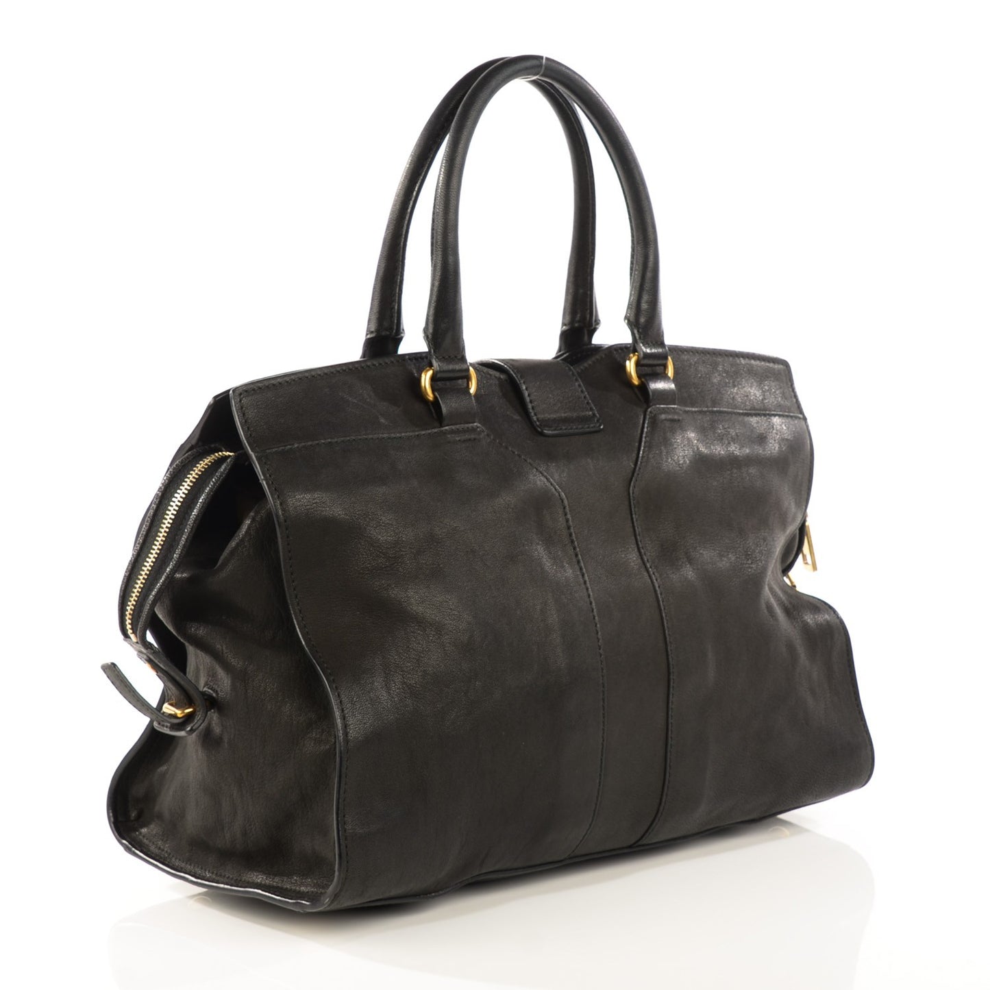 Sheepskin Medium Cabas ChYc Black