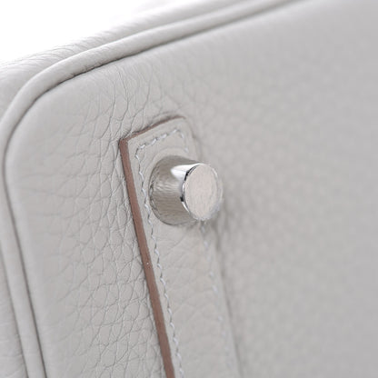 Hermes Togo Birkin 25 Gris Perle 31 of 33