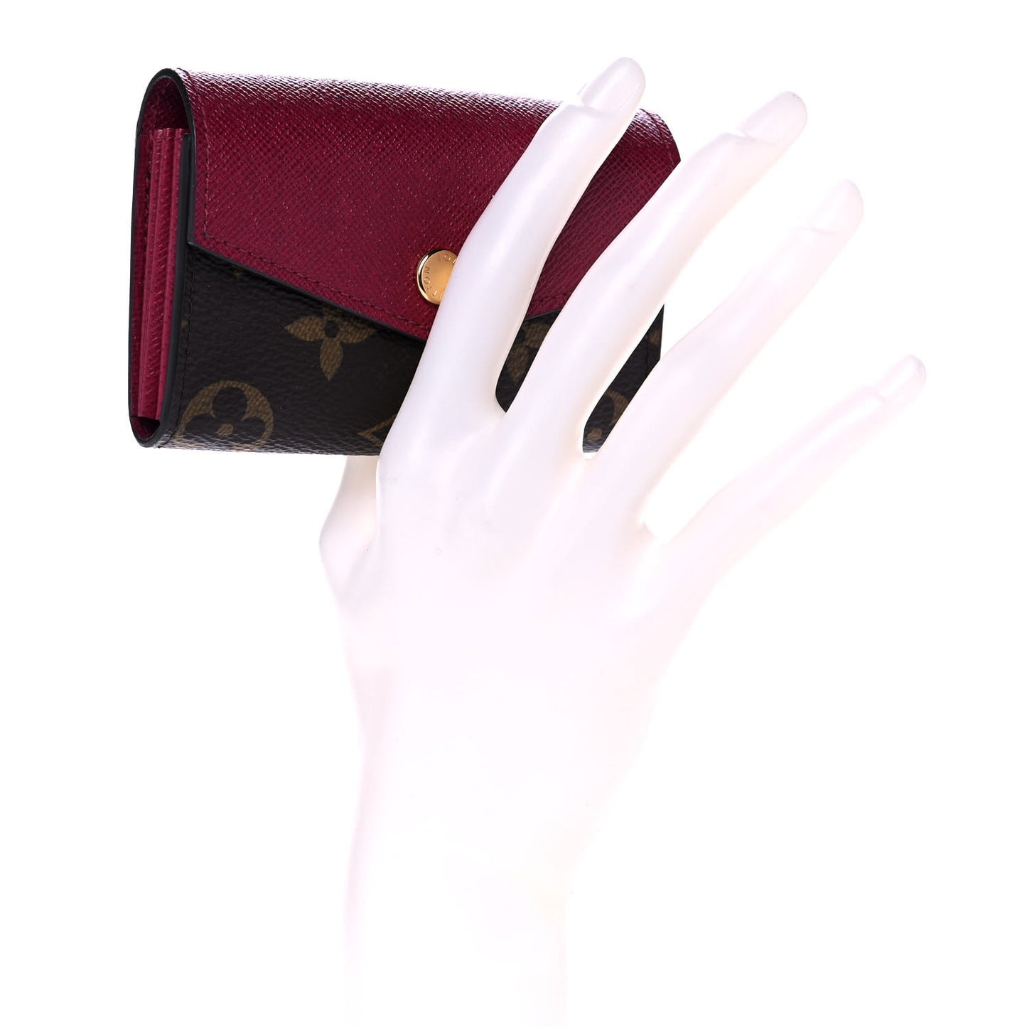 Monogram Sarah Multicartes Fuchsia