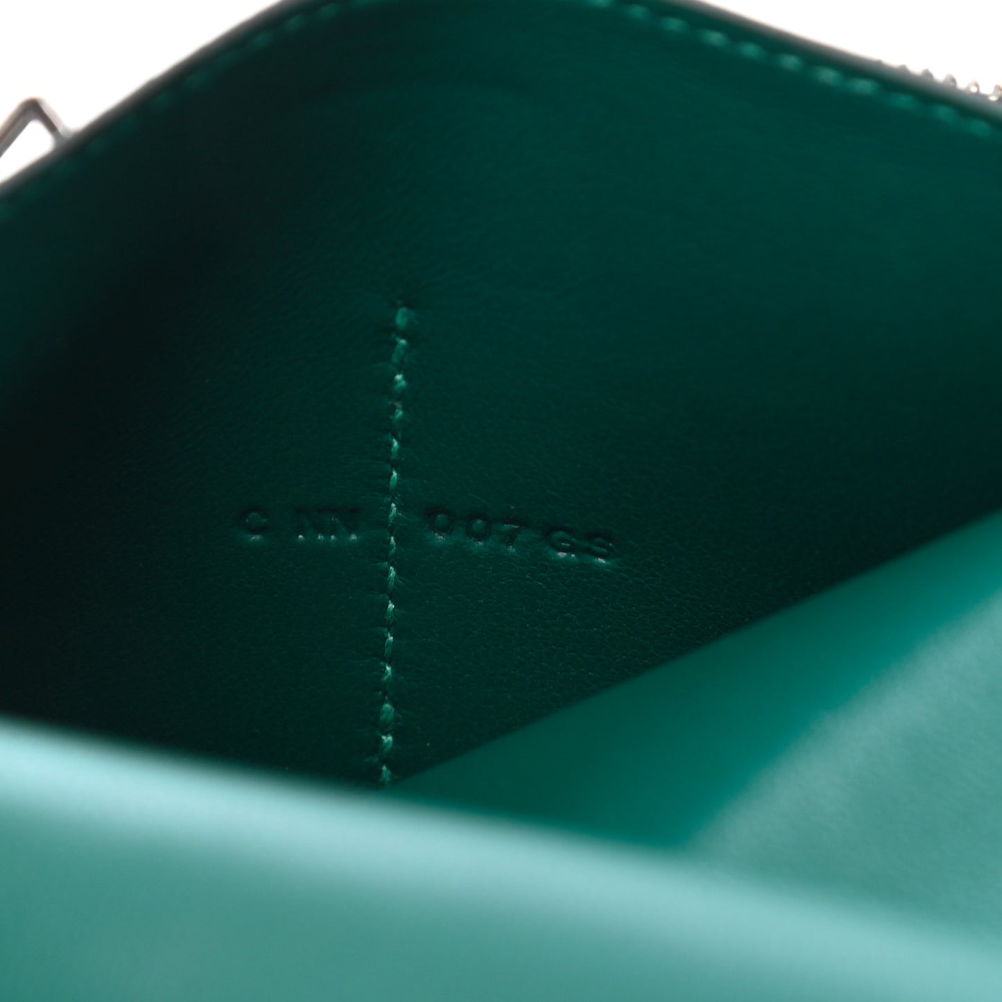 Togo Dogon Compact Wallet Malachite