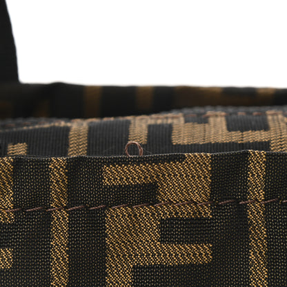 Fendi Fabric FF 1925 Mini Cosmetic Bag Tobacco 2 of 11