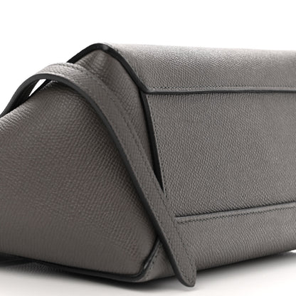 Celine Grained Calfskin Nano Belt Bag Grey 7 of 11