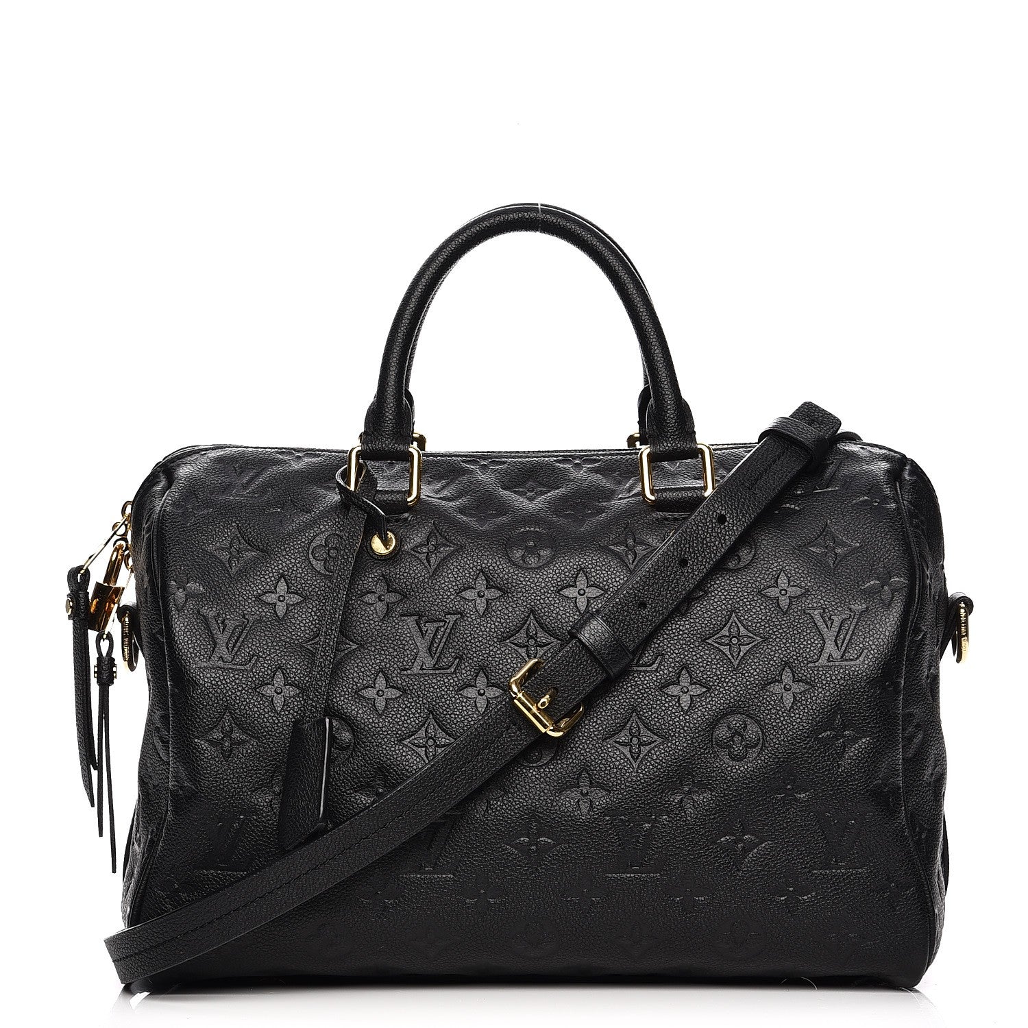 Louis Vuitton Empreinte Speedy Bandouliere 30 Black 1 of 8