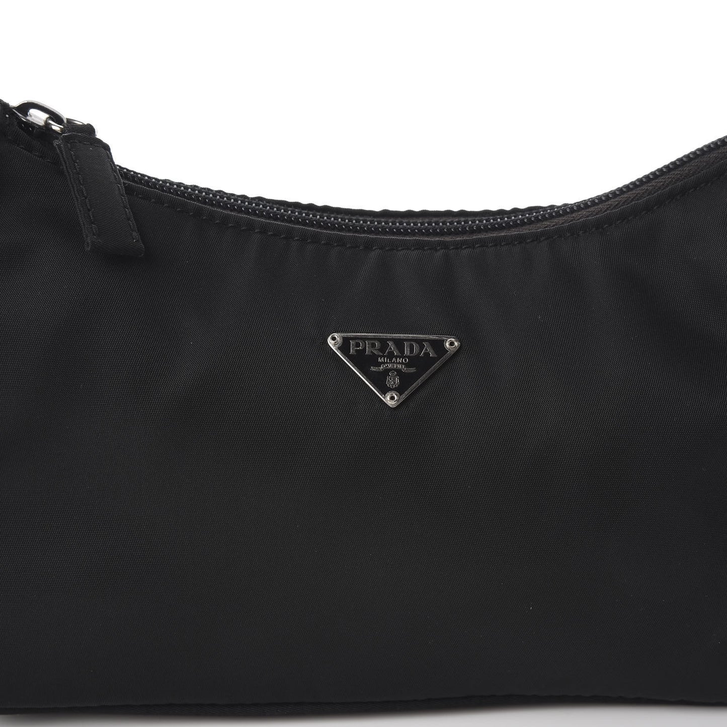 Tessuto Nylon Small Shoulder Bag Black