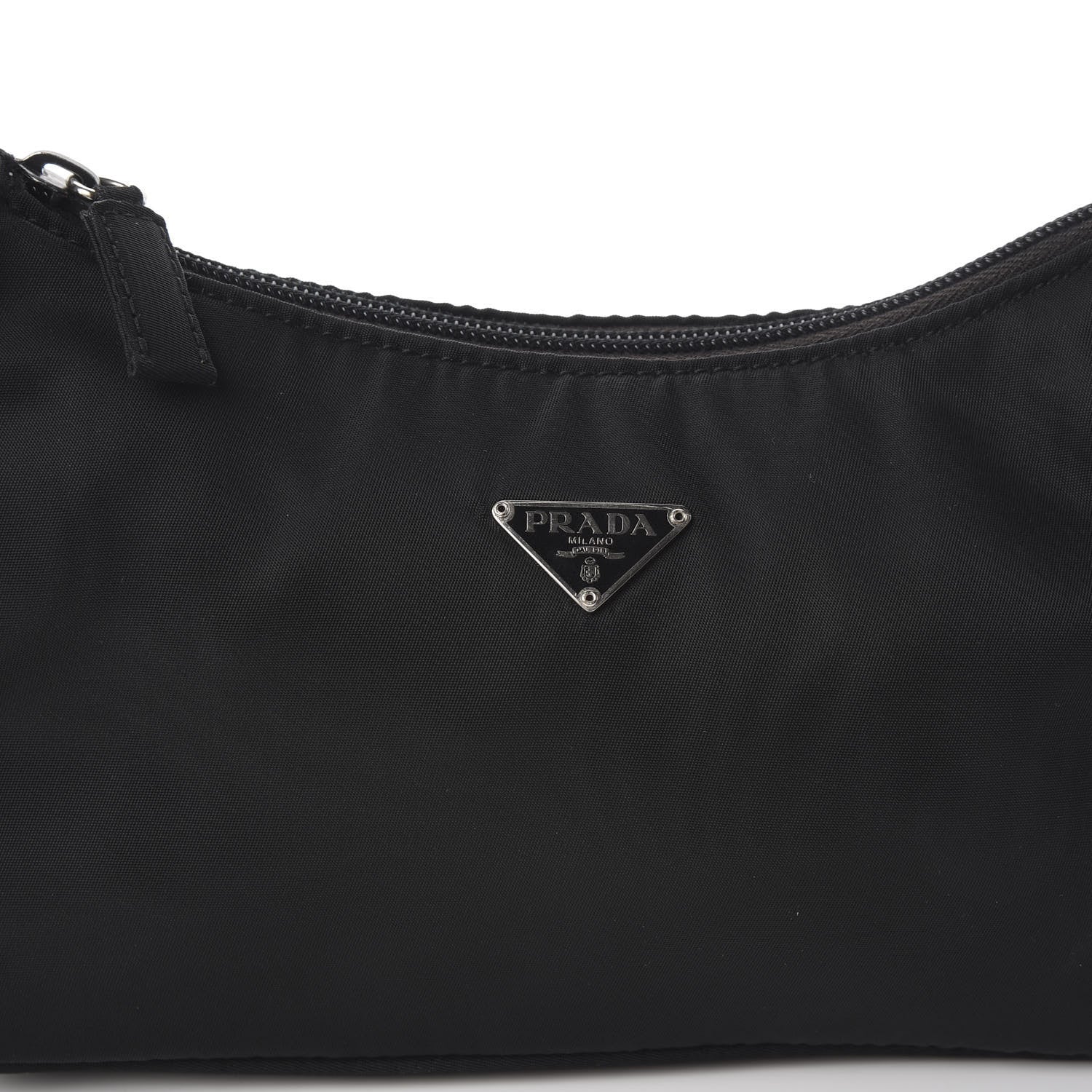 Prada Tessuto Nylon Small Shoulder Bag Black 9 of 9