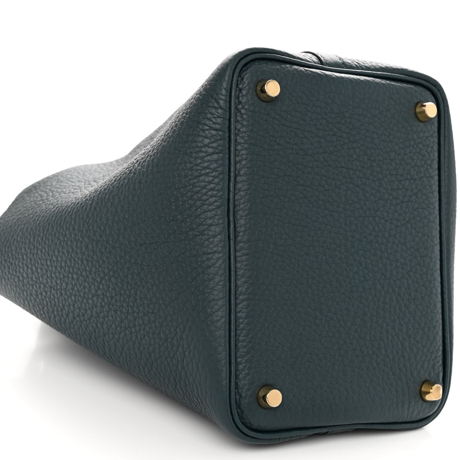 Hermes Taurillon Clemence Picotin Lock 18 PM Vert Cypress 9 of 10