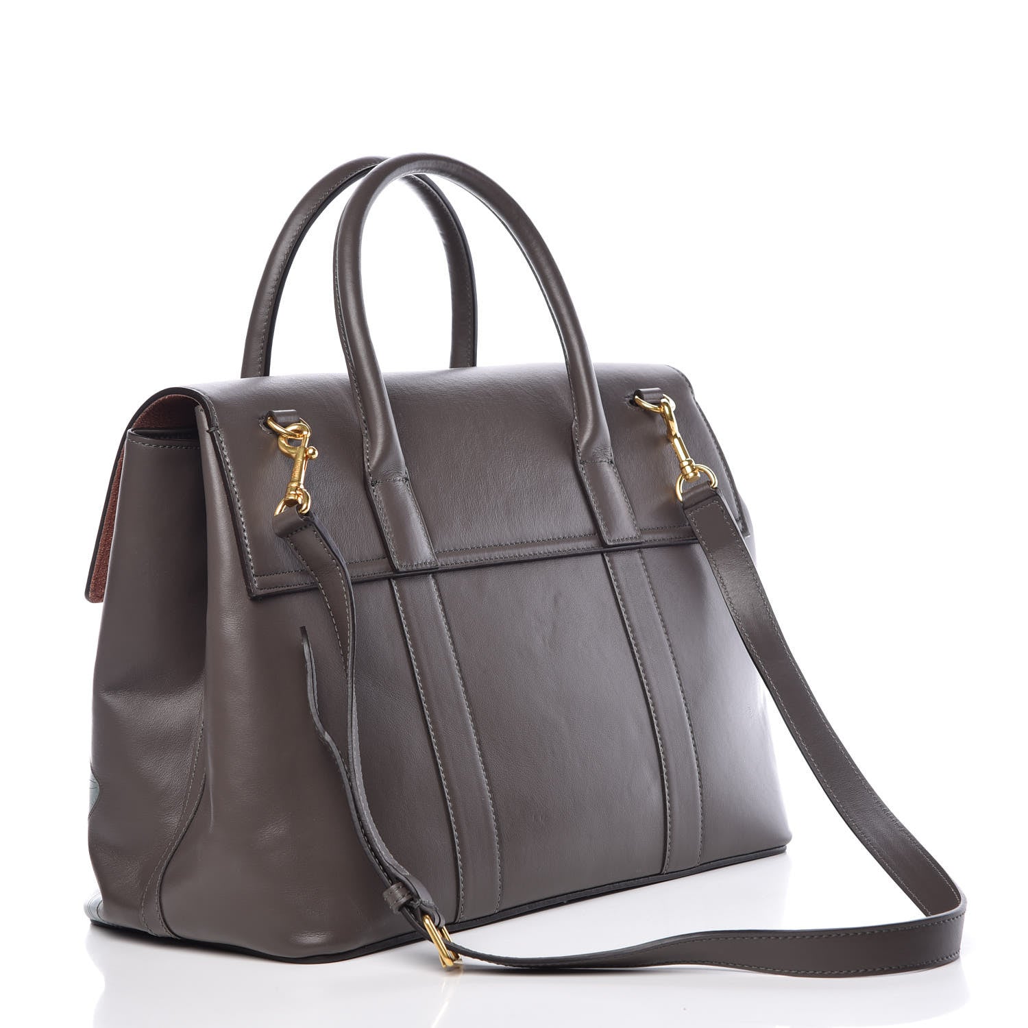 Mulberry Smooth Calfskin Magnolia Patch Bayswater Dark Clay Chalk 3 of 14