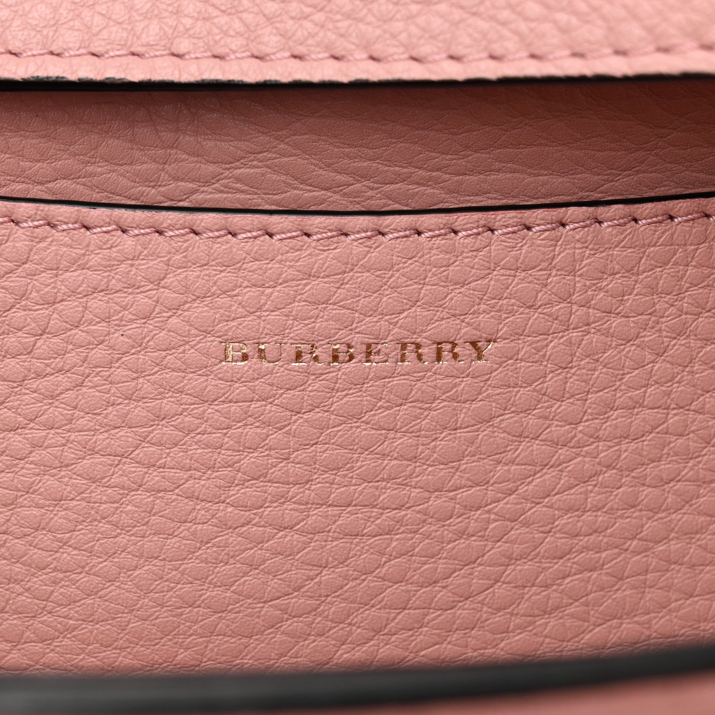Grainy Calfskin Baby Belt Bag Ash Rose