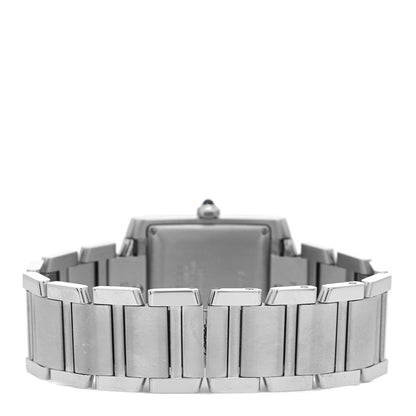 Cartier Stainless Steel 28mm Tank Francaise Automatic Watch 4 of 5