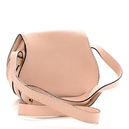 Chloe Grained Calfskin Small Marcie Saddle Bag Anemone Pink 5 of 22