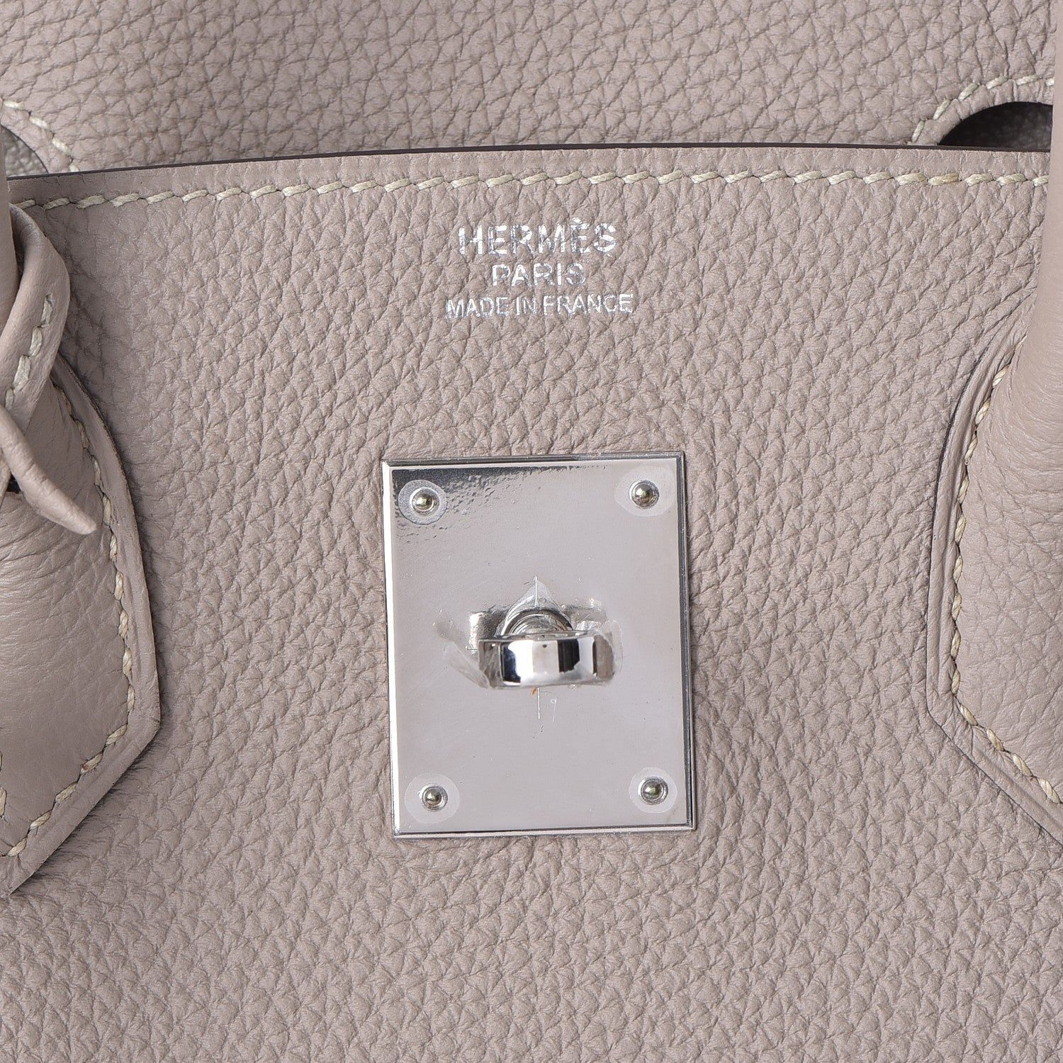 Hermes Togo Birkin 30 Gris Tourterelle 18 of 37