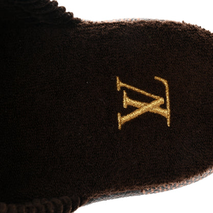 Louis Vuitton Damier Ebene Palace Slippers 35 Mocha 8 of 10