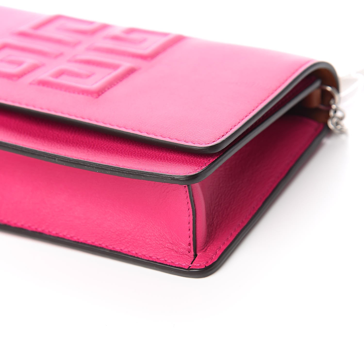 Givenchy Lambskin Emblem Chain Wallet Cyclamen 10 of 10
