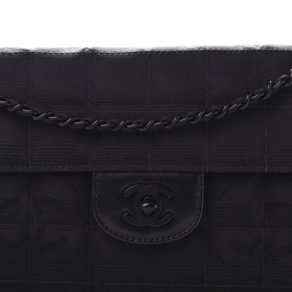 Chanel Nylon Travel East West Flap Black 10 of 10