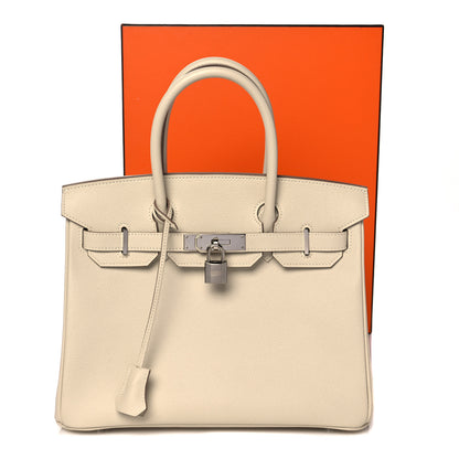 Hermes Epsom Birkin 30 Craie 35 of 35