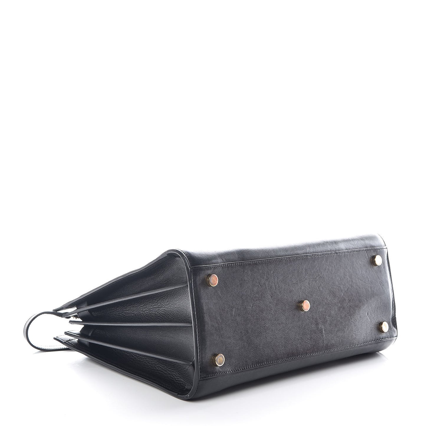 Calfskin Small Sac De Jour Black