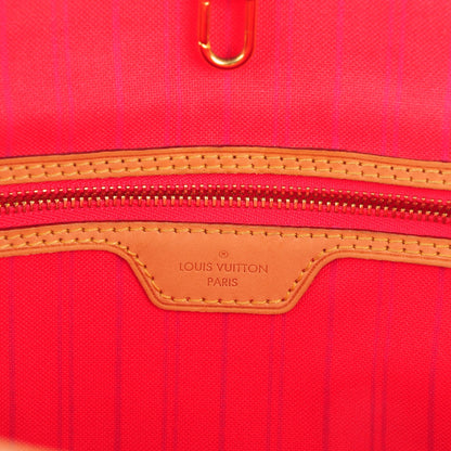 Louis Vuitton Damier Azur Delightful MM Pink 7 of 8