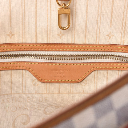 Louis Vuitton Damier Azur Neverfull MM 11 of 20
