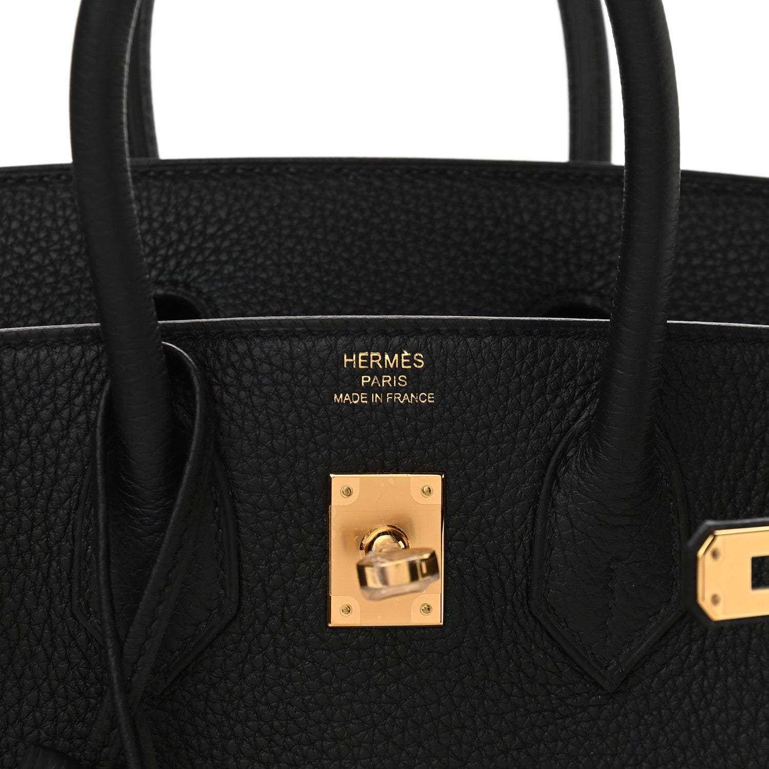 Hermes Togo Birkin 25 Black 6 of 10