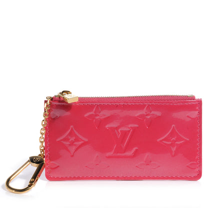 Louis Vuitton Vernis Key Pouch Framboise 1 of 7
