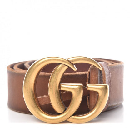Gucci Faded Calfskin Double G 40mm Belt 75 30 Cuir 1 of 7