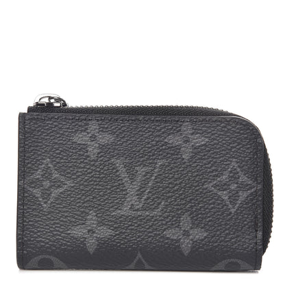 Louis Vuitton Monogram Eclipse Coin Purse 1 of 8