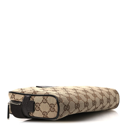 Gucci Monogram Belt Bag Dark Brown 4 of 12