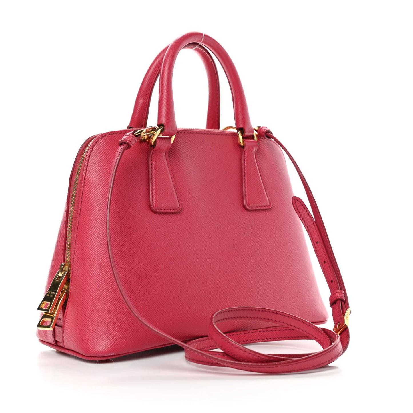 Saffiano Lux Small Promenade Tote Peonia