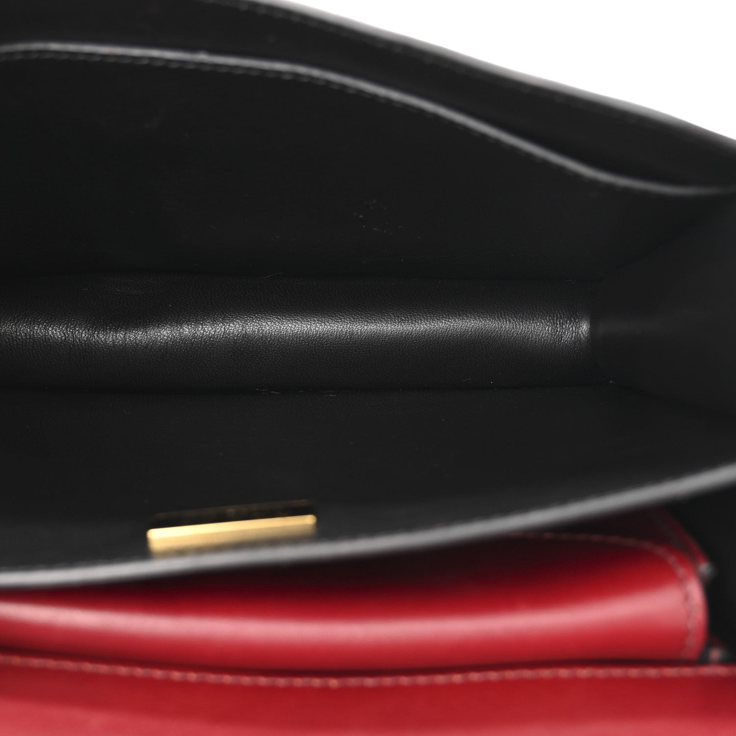 Prada Antic Soft Padlock Shoulder Bag Granato 5 of 10