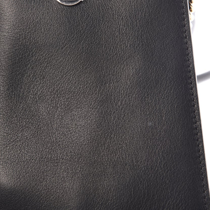 Chloe Suede Calfskin Mini Faye Bracelet Bag Black 7 of 15