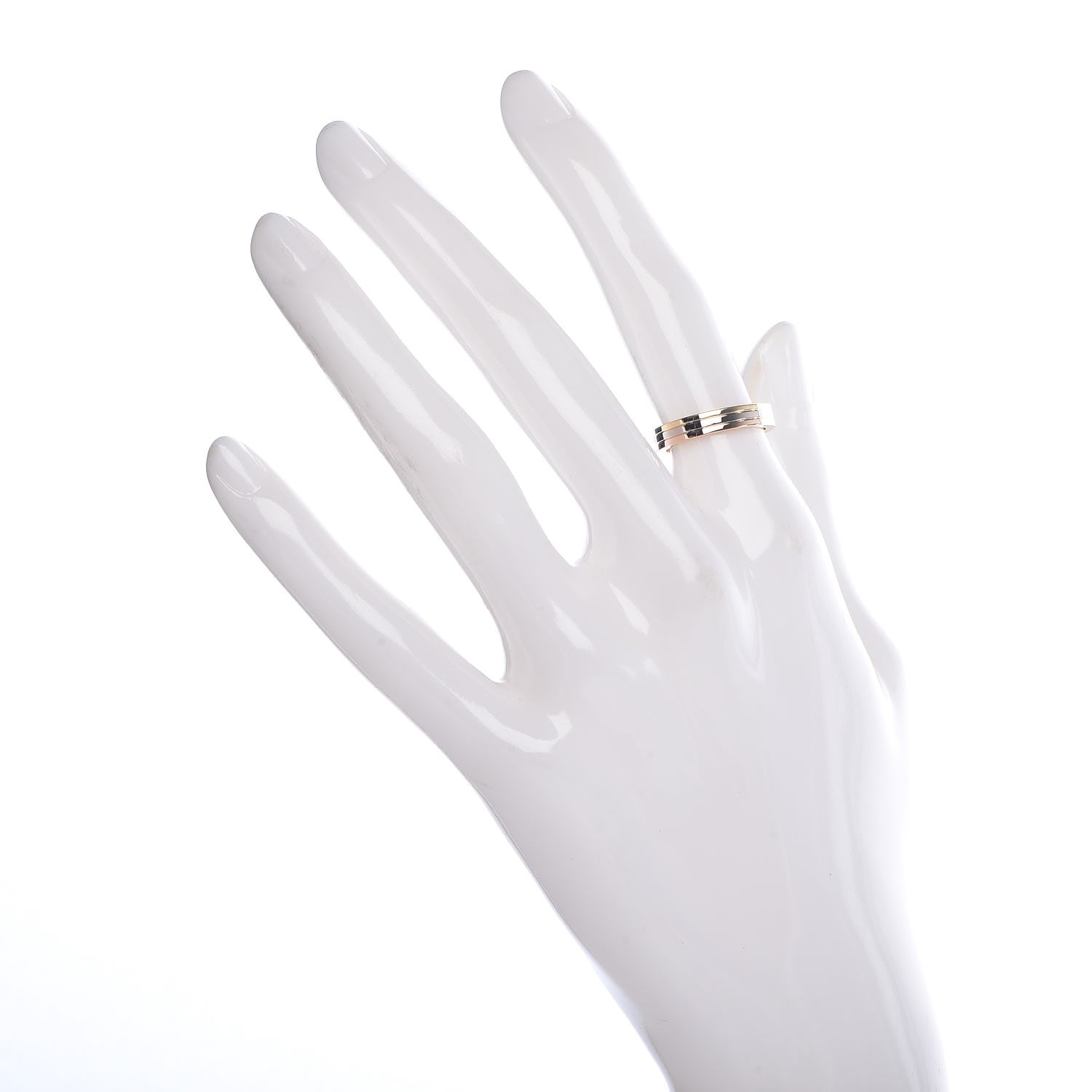 Cartier 18K Pink White Yellow Gold 3.5mm Vendome Louis Cartier Wedding Band Ring 49 4.75 2 of 5