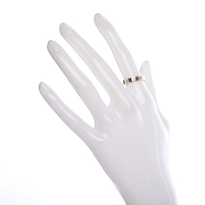Cartier 18K Pink White Yellow Gold 3.5mm Vendome Louis Cartier Wedding Band Ring 49 4.75 2 of 5