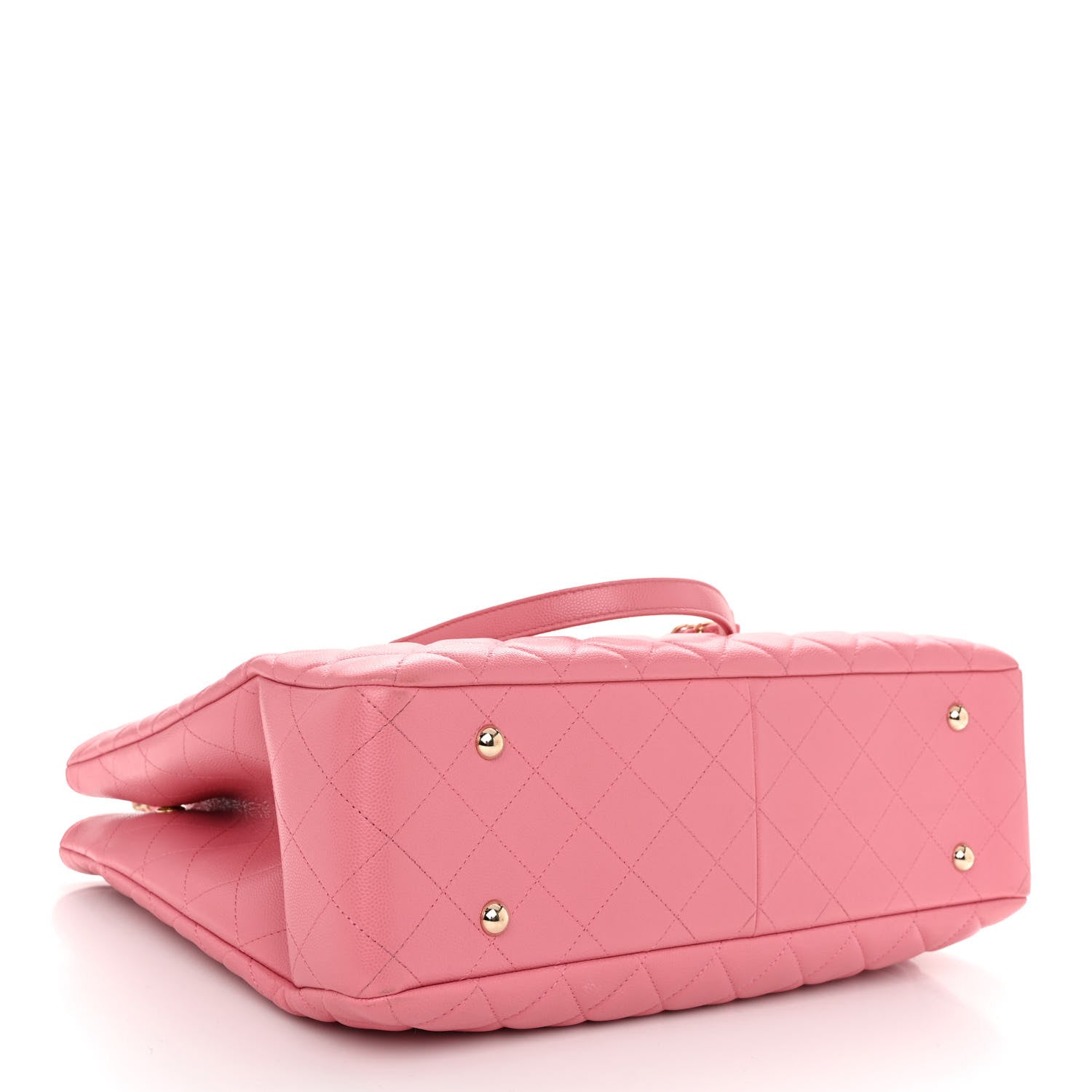 Chanel Caviar Quilted Large Shopping Tote Pink 4 of 11