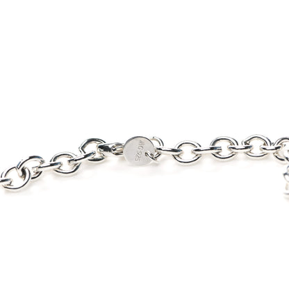 Tiffany Sterling Silver Rubedo Heart Tag Lariat Necklace 5 of 6
