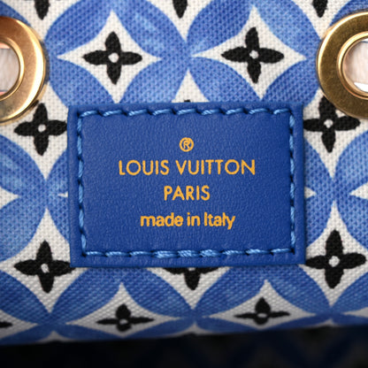 Louis Vuitton Monogram Giant By The Pool Neonoe BB Blue 6 of 9