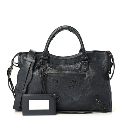 Balenciaga Agneau Classic Hardware City Gris Fossile 1 of 8