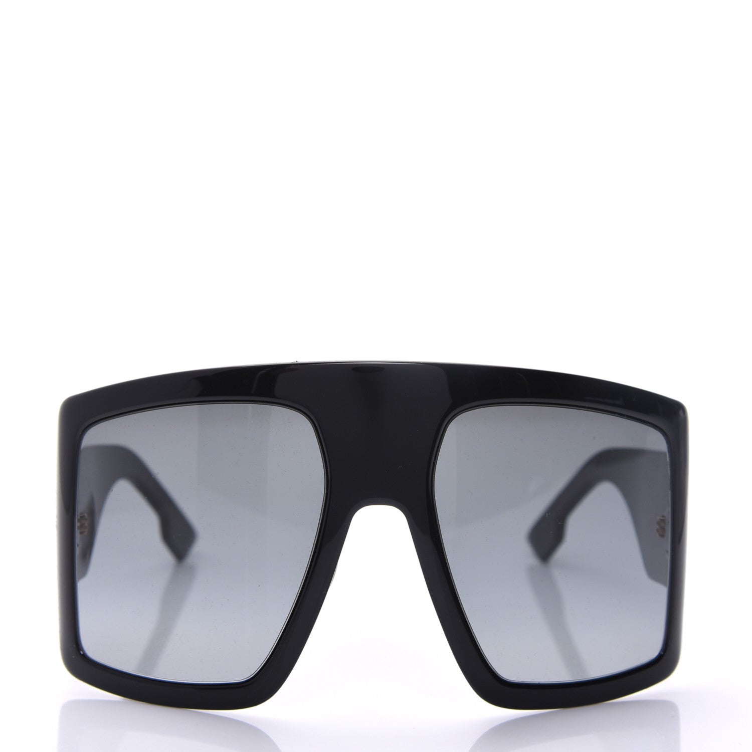Christian Dior Acetate DiorSo Light 1 Shield Sunglasses Black 2 of 7